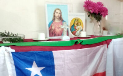 Una oración en Fiestas Patrias